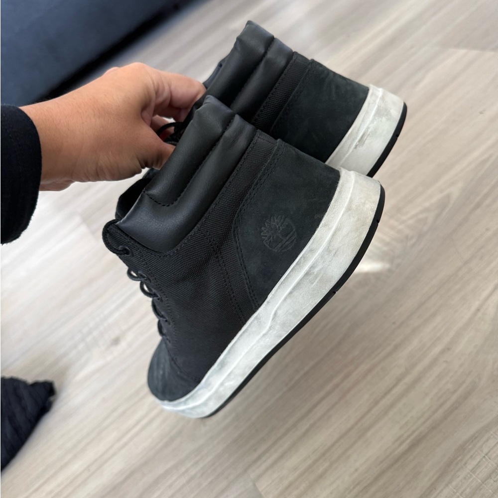 Timberland Black And White Men's Sneakers View 5